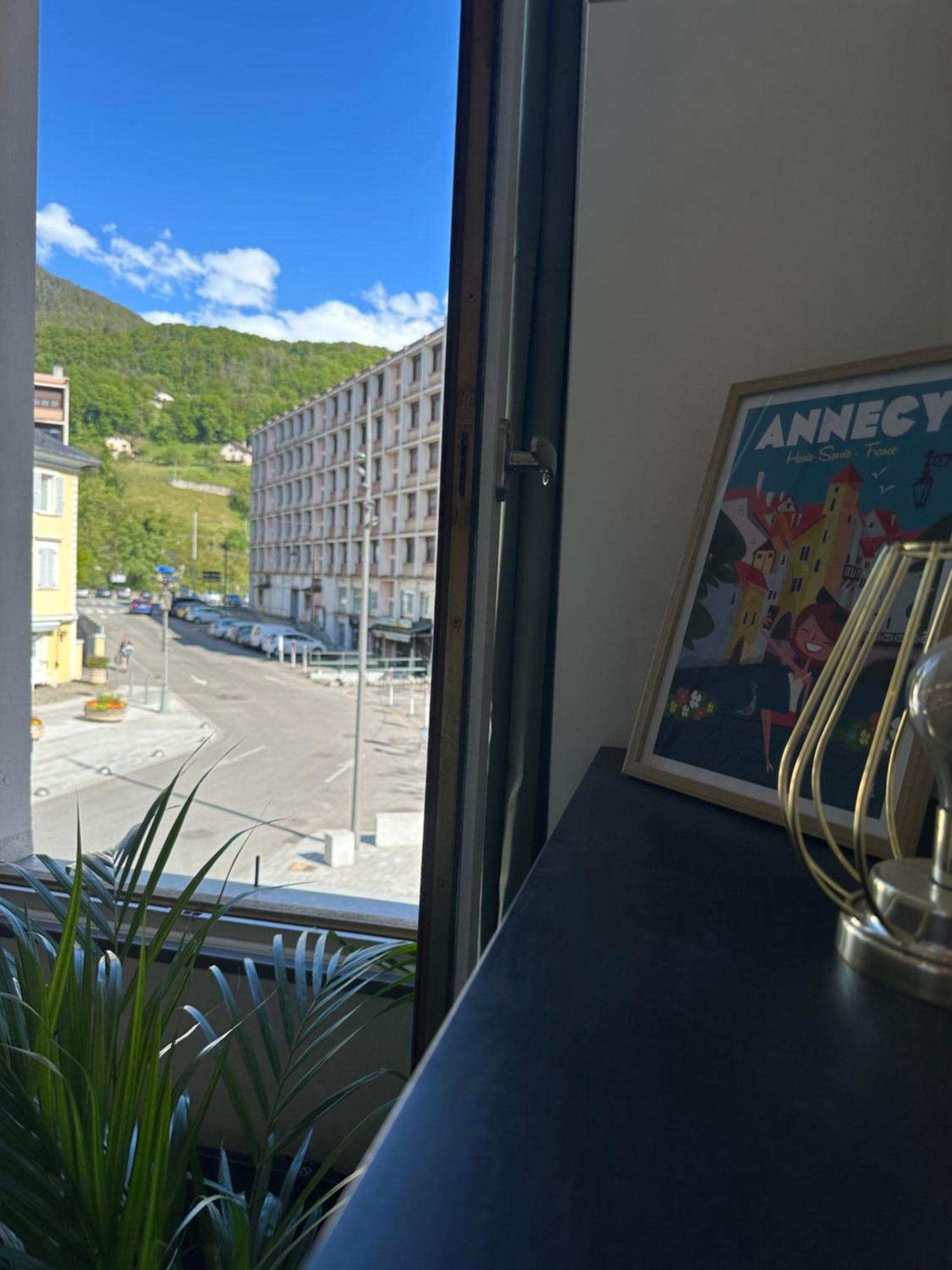 Le Refuge T3 Centre Ville 63M2 Pied Des Montagnes Albertville Dış mekan fotoğraf